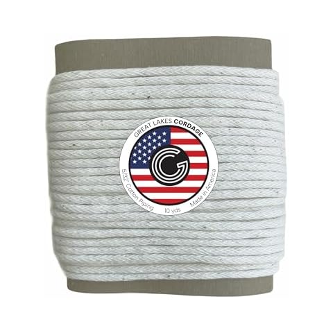 5/32" Cotton Piping Cord, Size 0 (10 yds) Cover