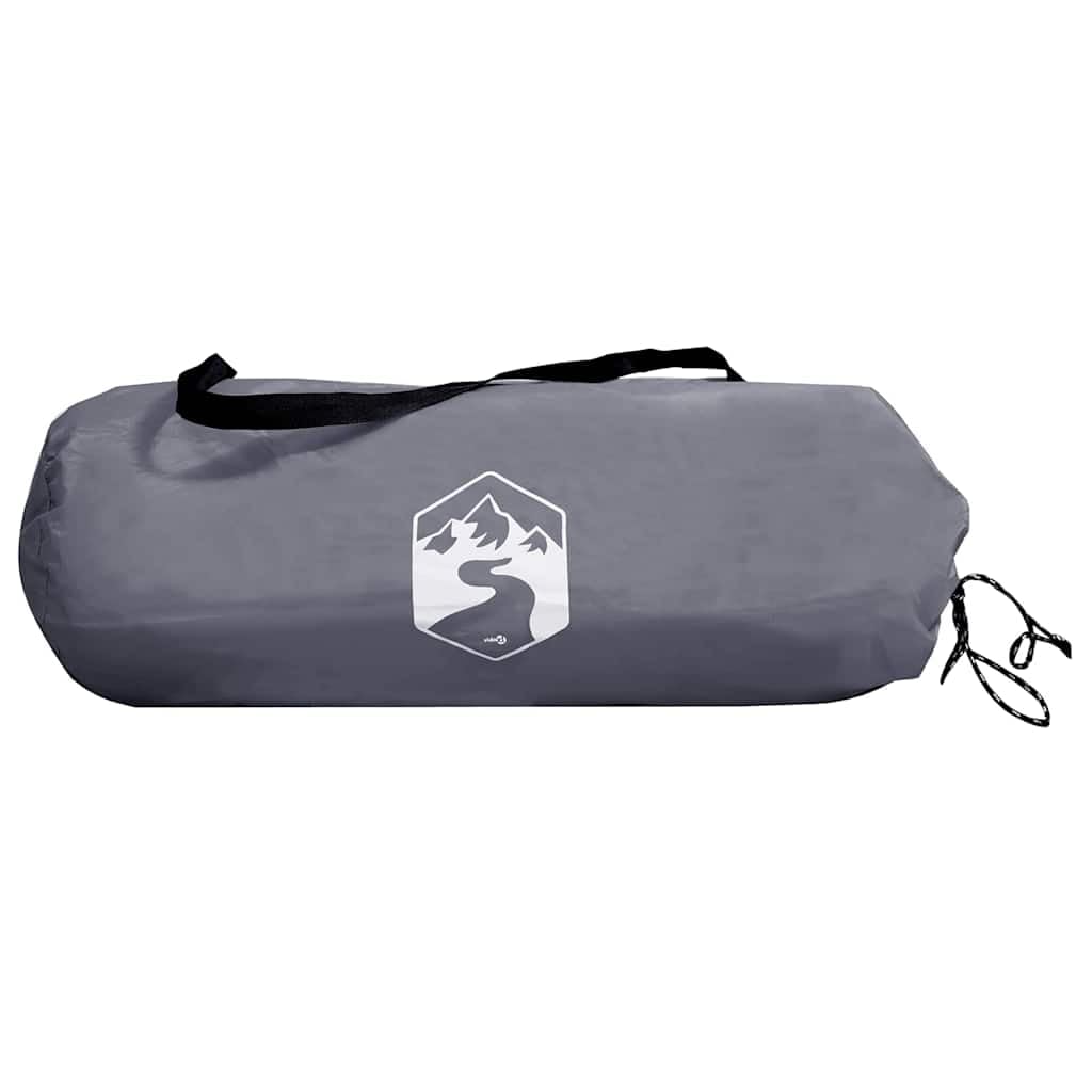 Tenda da esterno con tetto, 236 x 150 x 136 cm, tenda da giardino portatile con pareti in rete, per campeggio e giardino, riparo resistente al vento con borsa per il trasporto, grigio nero