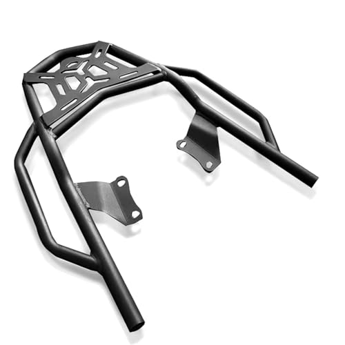 Porte-bagages moto NX500 NX400 2023-2024 avec support plaque de coffre arrière noir