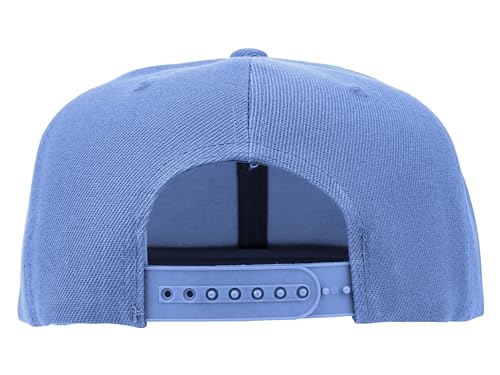 Image of Gelante Plain Blank Flat Brim Adjustable Snapback Baseball Caps LOT 6 Pack
