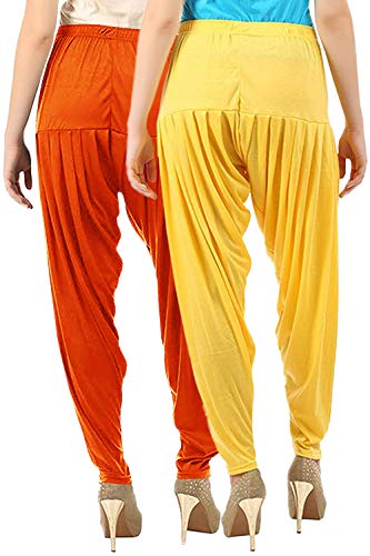 Image of Buy That Trendz Patiala Salwar for Women Relaxed Fit Viscose Patiyala Salwar Harem Bottom Pants
