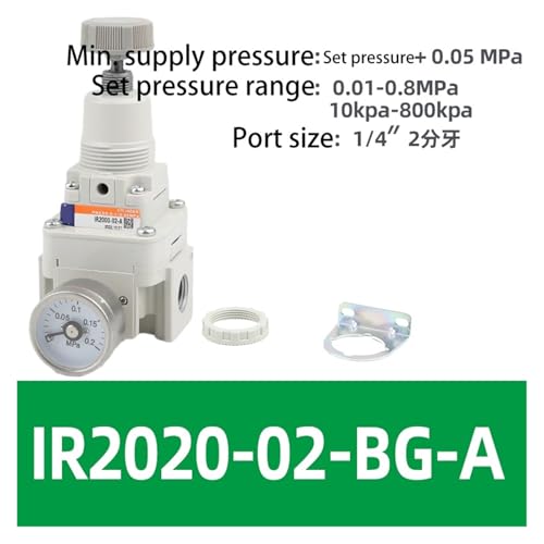 Vanne de régulation de pression IR2020-02BG-A pour contrôle de pression de gaz - 3