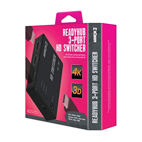 Armor3 "ReadyHub" 3-Port HD Switcher for HD Game Consoles and Devices image 5