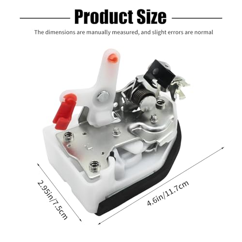 Image of Front Left Driver Side Door Lock Latch Actuator, Replacement for Jeep Wrangler TJ SE Sport 2.5L 1997 1998 1999 2000 2001 2002, Replaces 055075991 55075991AE