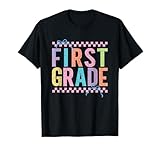 Colorful Back To School First Grade Love