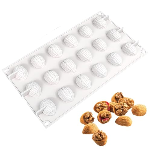 Moule en silicone 18 noix pour mini gâteaux et chocolats maison - 5
