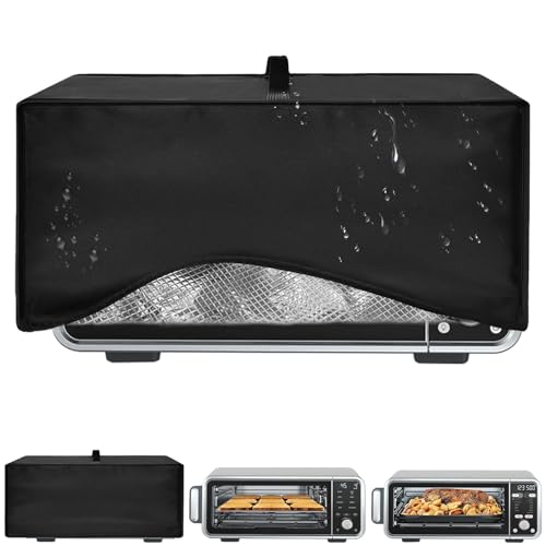 Image of Toaster Oven Air Fryer Cover, 20.5 inch*15.75 inch*8.27 inch, Heat-Resistant Waterproof Dust-proof Kitchen Appliance Covers Compatible with Ninja Foodi SP101 SP201 SP301