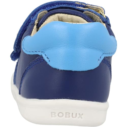 Bobux Riley Blueberry Trainers Leather with Double Straps and Padded Collar for Kids3