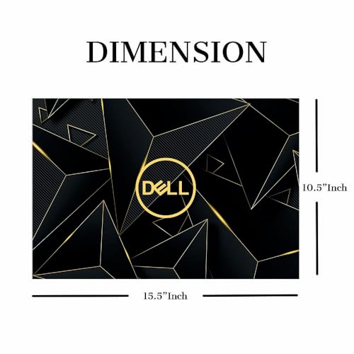 Image of Laptop Skin Stickers HD Quality Sticker for Laptops Upto 15.6 inch (Dustproof|Waterproof|Scratchproof|Reusable) - BE DELLBK1