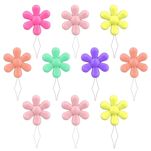 10 Stück Einfädelhilfe Nadeleinfädler zum Handnähen Nadelöhr Einfädle,Kunststoff Einfädelhilfe für Nadeln,Nähen Kreuzstich, Handmaschine Nähen Einfädler Werkzeug,Automatischer für Sticken Näharbeiten