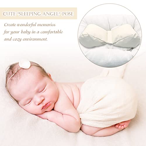 Spokki Newborn Baby Photography Butterfly Posing Pillow, Baby Photoshoot Props | Fall Photo Prop For Boy Girl Princess Twins Birthday Party #TOP3