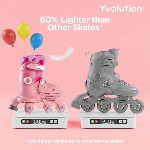Miniatura 5 de Yvolution Twista Patines 2 En 1 Ajustables. Patines En Línea Para Niñas Y Niños De 2 Años.
