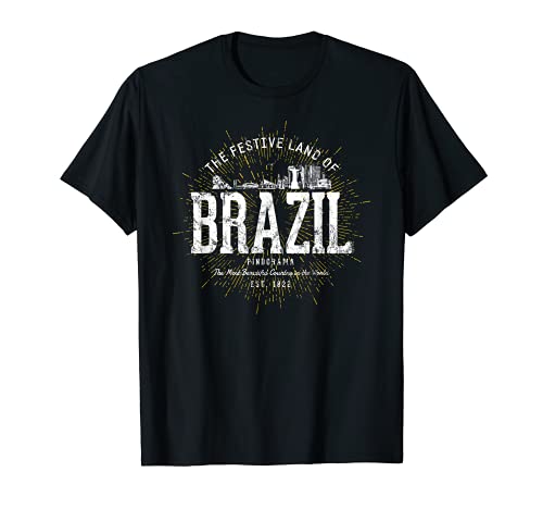 Brazil retro vintage Brasil Camiseta