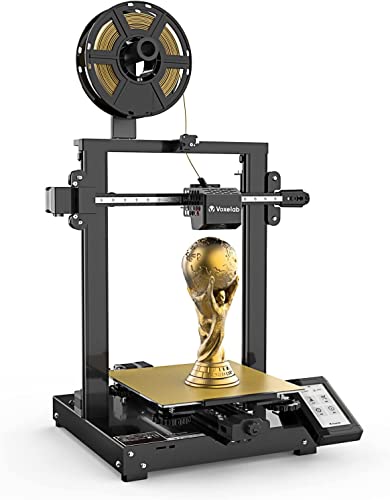 Voxelab Aquila D1 3D Printer - Auto Leveling with 25-Point Precise Leveling, 300℃ High-Temp Nozzle, Flexible Magnetic Build Plate, Close-Proximity Filament Feeding for TPU Printing, 235*235*250 mm