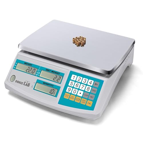 Industrial Counting Scale 15kg/33lb x 0.1g Digital...