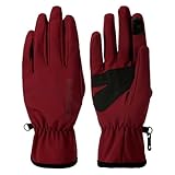 Icepeak Damen Herren Unisex Multisporthandschuhe Handschuhe Hustonville, Farbe:Rot, Größe:XL, Artikel:-690 wein
