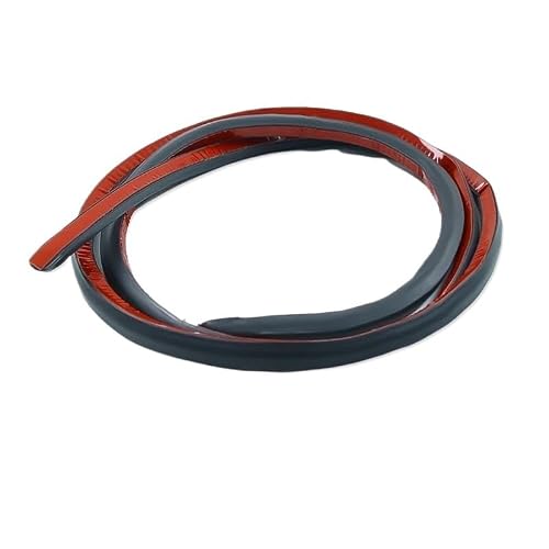 Automotive Weather Stripping 1.8m Car Door Rubber Seal Strip Filler Weatherstrip Door Edge Sealing for B Pillar Protection Front Auto Door Sealant
