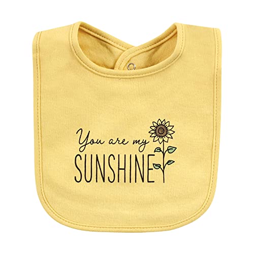 Image of Hudson Baby Unisex Baby Cotton Bibs, Girl Farm, One Size