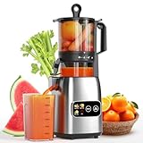 Kndko Juicer Machines, Slow Masticating juicer with 5.4' Wide Feed Chute, Juice Extractor Machine...