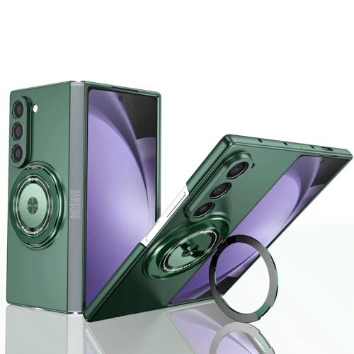 Coque Samsung Z Fold6 antichoc et pliable à 360 degrés protectrice vert foncé