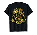 Star Wars Hawaiian Print Darth Vader Helmet Graphic T-Shirt