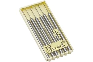 6-Piece Busch Twist Drill Bits for Delicate Jewelry Making