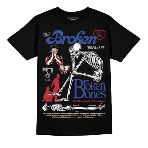 Image of DopeSkill Graphic Tee Streetwear Hip Hop Hypebeast Street Style Unisex T-Shirt Sneaker Colour Matching Shirts Horror Skeleton