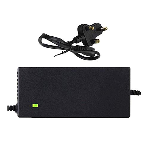 Elektro-Scooter-Ladegerät, 54.6V Power Adapter, Überspannungsschutz/Überlastschutz, Automatische Abschaltung (Size : UK)