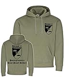 pzgrenbtl 401 Hoodie AMT 2 Inspektion Hs-21 PzGren Feldwebellehrgang AMT 2 Inspektion Panzergenadier dran drauf drüber Bundeswehr Delitzsch Pulli #20423