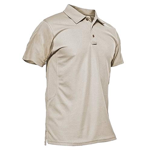 MAGCOMSEN T Shirts for Men Golf Shirts Quick Dry Shirts Mens Casual Shirts Hiking Shirts for Men Short Sleeve Tactical Shirts Golf Polo Shirts for Men T Shirts Golf Shirts Fishing Shirts