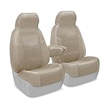 Coverking Custom Fit Front 50/50 Highback Bucket Seat Cover for Select Ford Excursion Models -...