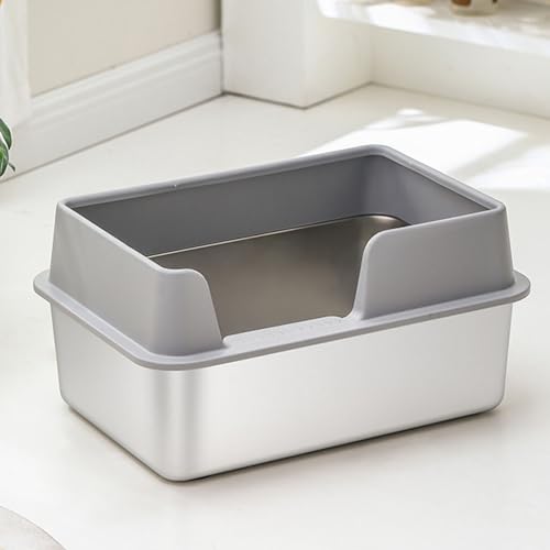 Caja semi-cerrada para gatos 19.7x13.8x9.8 pulg miniatura 3