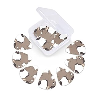 Lot de 12 médiators en forme d’âne avec boîte pour ukulélé, guitare électrique, basse - Les Beatles, Paul McCartney, John Lennon, RIngo Starr, George Harrison Lot de 12 médiators en forme d'âne avec boîte pour ukulélé, guitare électrique, basse – Image 6
