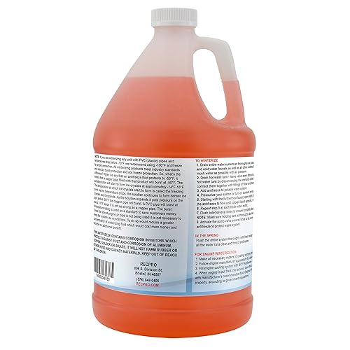 image for RecPro Ready to Use RV Antifreeze Fluid for Winterizing Recreational V