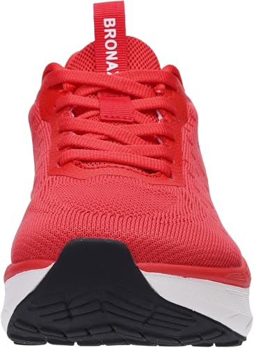 Image of BRONAX Women's Wide Toe Box Shoes | High-Impact Cushion Thick Sole | Comfort for All-Day Walking