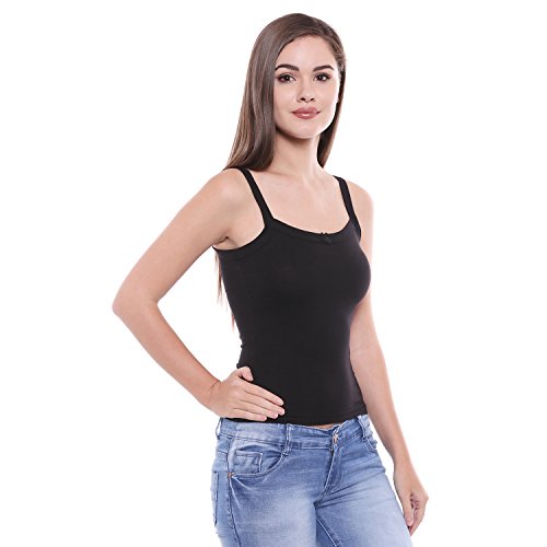 Image of BODYCARE Women's Cotton Relaxed Fit Camisole (Pack of 3)