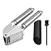 Heim & Elda Premium Garlic Press and Peeler Set. Comes with Stainless Steel Mincer and Silicone Tube Roller