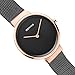 BERING 14531-166 Reloj de cuarzo para mujer con caja de acero inoxidable de 31 mm con acabado en oro rosa y esfera negra Imagen de BERING 14531-166 Reloj de cuarzo para mujer con caja de acero inoxidable de 31 mm con acabado en oro rosa y esfera negra