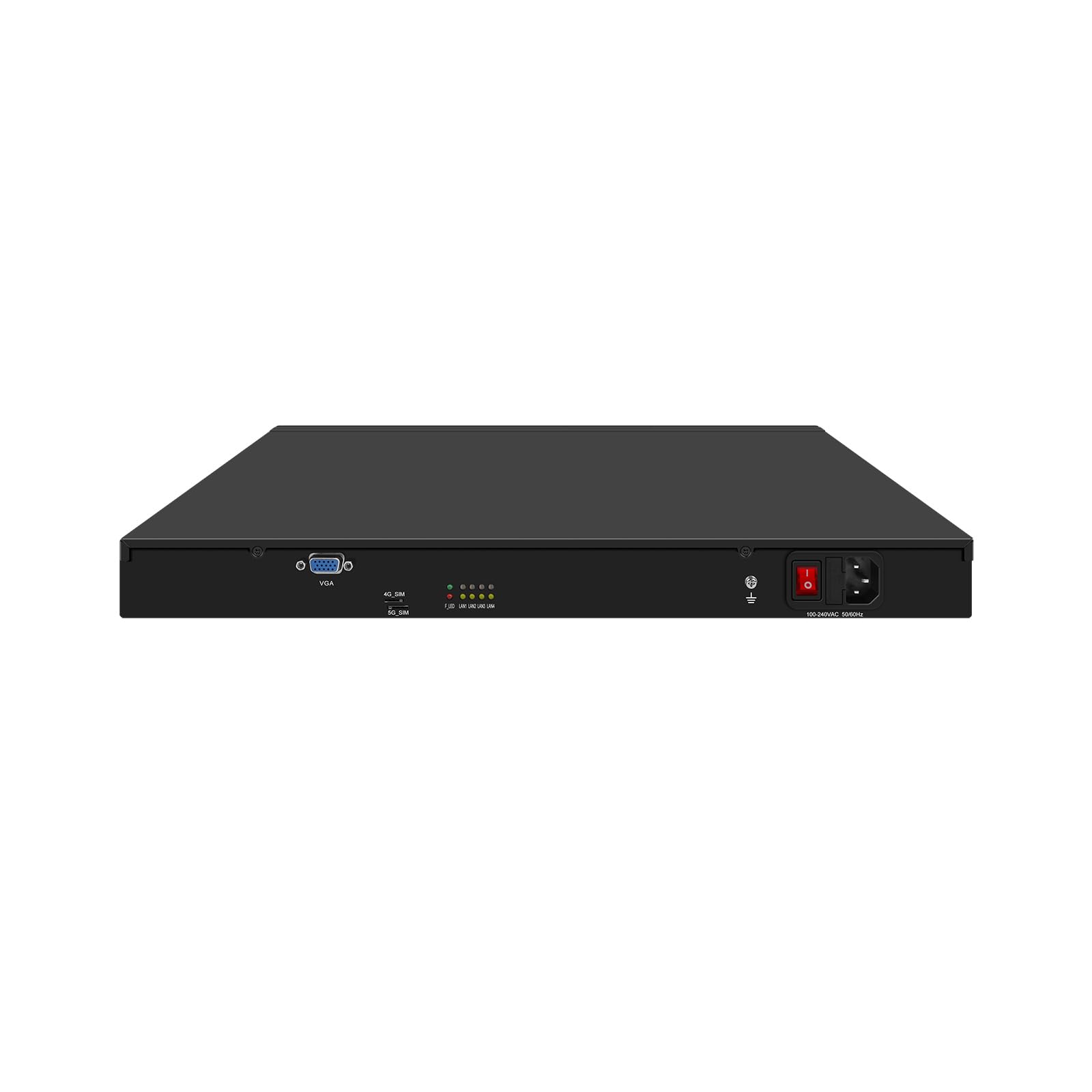 Firewall Hardware 1U, PFSense, OPNsense, VPN, Router PC, N150, RJ73, 4 x 2.5GbE LAN POE ETH0-3, Console, HDMI, VGA, Dual SIM Slot, TPM2.0, 16G RAM, 128G SSD