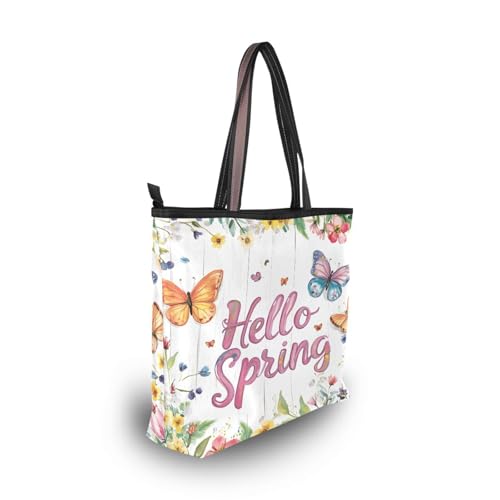 Image of Women Turtle Tote Bag Polyester Handbag Zippered Tote Bag Turtle Tote Purses,Summer Beach Tote Bag