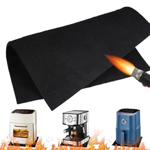 Luminarylair PZZ Carbonfilz Hitzeschutzmatte 30x30cm