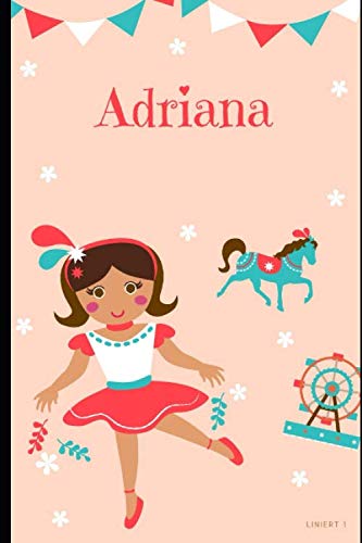ADRIANA: Schreibheft für die Schule - personalisiert mit dem Vornamen Adriana - 36 Seiten
