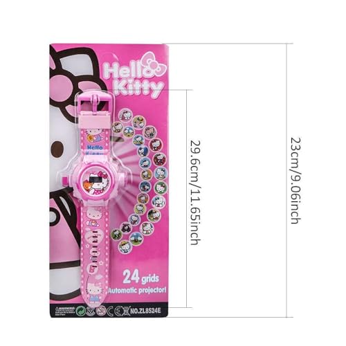 Image of Acnos Brand- Digital 24 Images Projector 7 Character Watch for Kids Boys Rubber Material Watch Diwali Gift Birthday Return Gift Best Digital Toy Watch for Boy's Girl's