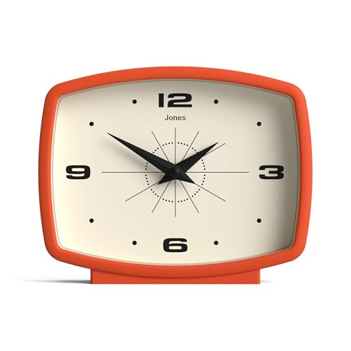 JONES CLOCKS® Film Schreibtischuhr | Rechteckiges retrodesign |...