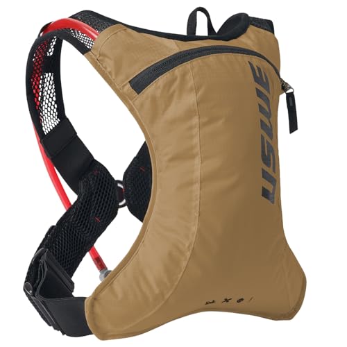 USWE Race 2.0 - Mochila de hidratación ultraligera con bolsa de agua de 2.0 L, paquete a prueba de fugas para grava, MTB, correr, senderismo, ciclismo, camping, ciclismo para hombres y mujeres