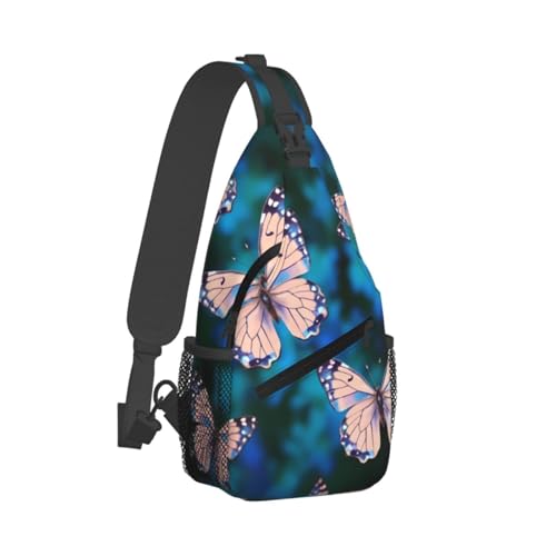 Bolso cruzado deportivo negro para hombre y mujer miniatura 2