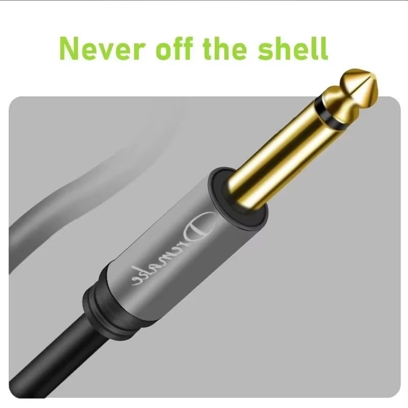 Cable Auxiliar Jack 3.5mm a Jack 6.35mm 2m miniatura 2