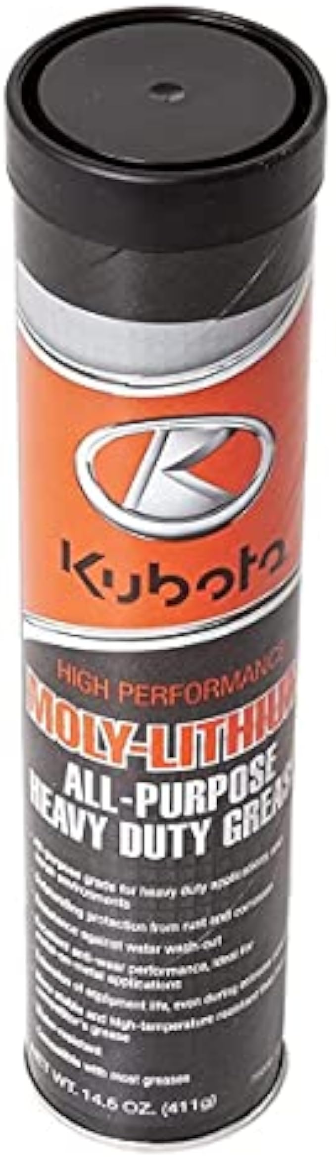Kubota High Performance Moly Lithium All Purpose Heavy Duty Agricultural/Construction Equipment Grease (14.5 oz)