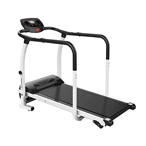 Image of Treadmill Door ectric me lti nction ddle ed d derly lking Chine ni lding te All d dium lk lking olor Black, ze 128x60x115cm Lack 8x60x115cm