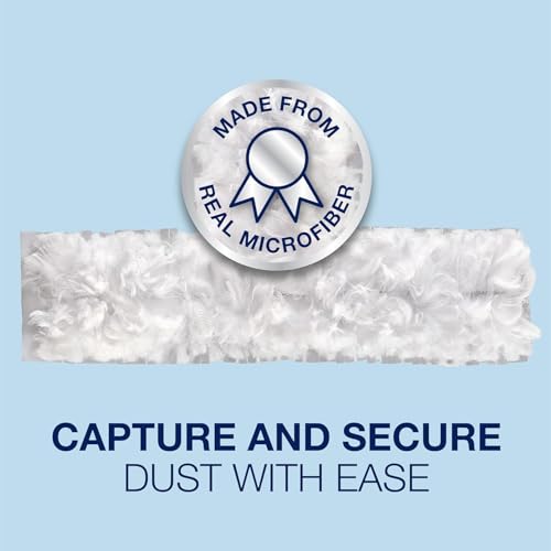 Image of Bona Disposable Duster Refills - High Performance Dusting System - Microfiber Dusters Remove Dust and Pet Hair for Quick Spot Cleaning, 9 Count (Pack of 3)